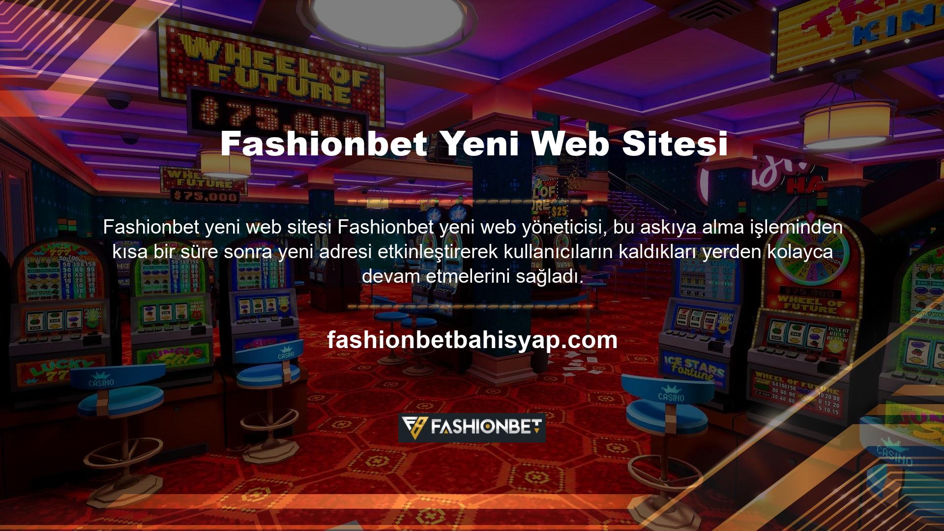 Fashionbet yeni web sitesi